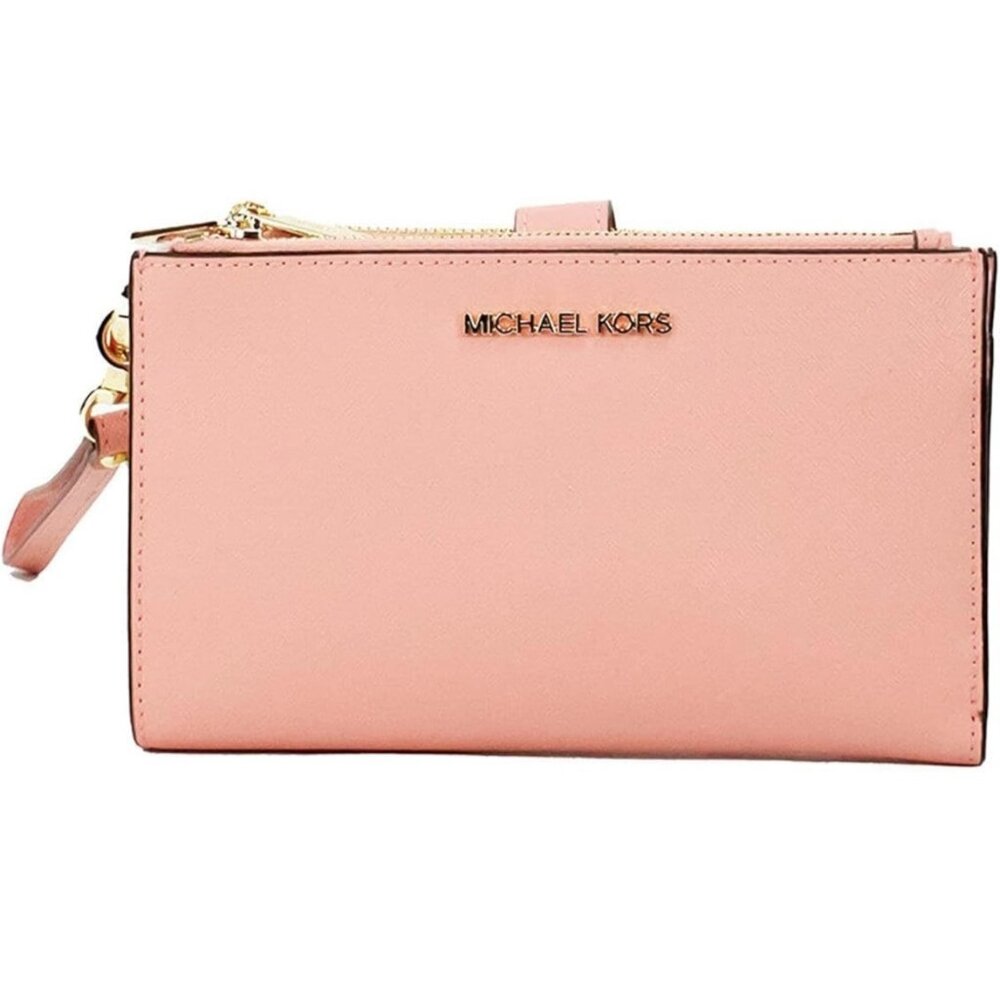 Michael Kors Women's Jet set Travel Double Zip Wristlet